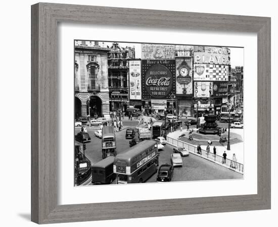 Piccadilly Circus-null-Framed Photographic Print