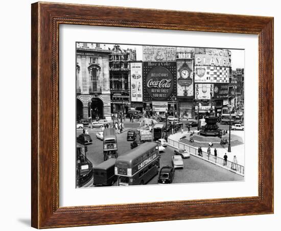 Piccadilly Circus-null-Framed Photographic Print