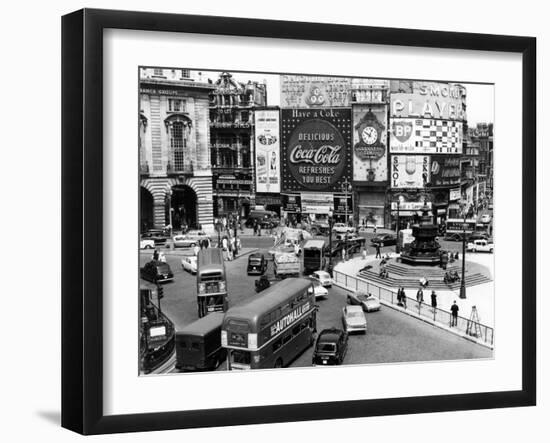 Piccadilly Circus-null-Framed Photographic Print