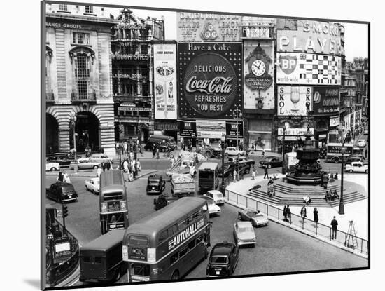 Piccadilly Circus-null-Mounted Photographic Print