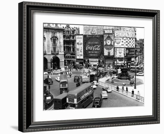 Piccadilly Circus-null-Framed Photographic Print