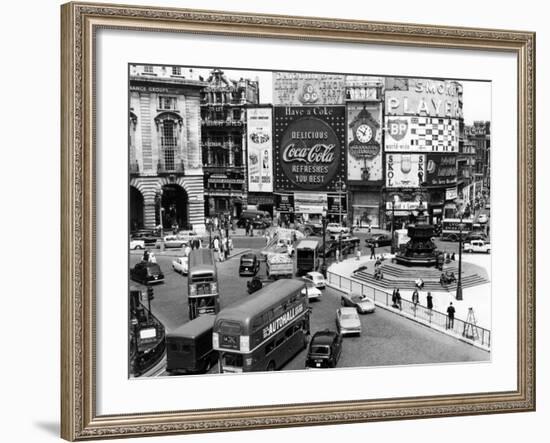 Piccadilly Circus-null-Framed Photographic Print