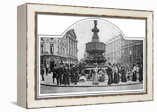 Piccadilly Circus-null-Framed Stretched Canvas