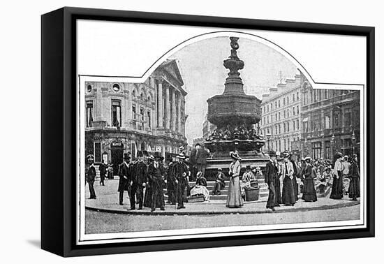 Piccadilly Circus-null-Framed Stretched Canvas