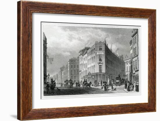 Piccadilly, from Coventry Street, 1830-Thomas Hosmer Shepherd-Framed Giclee Print