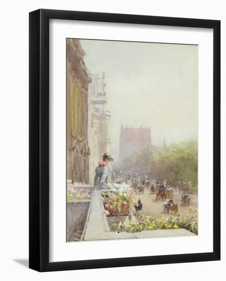 Piccadilly in June, 1892-Rose Maynard Barton-Framed Giclee Print