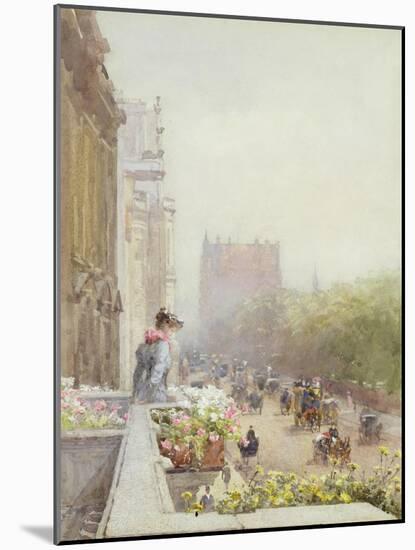 Piccadilly in June, 1892-Rose Maynard Barton-Mounted Giclee Print