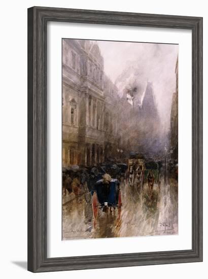 Piccadilly, London-Paolo Sala-Framed Giclee Print