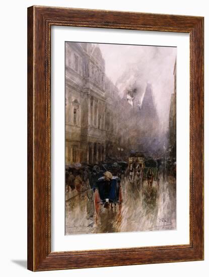 Piccadilly, London-Paolo Sala-Framed Giclee Print