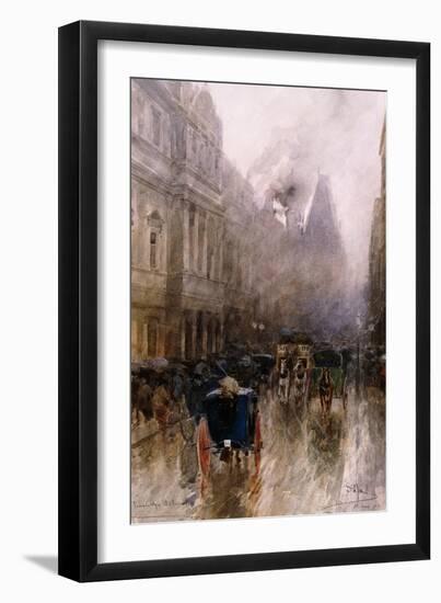 Piccadilly, London-Paolo Sala-Framed Giclee Print