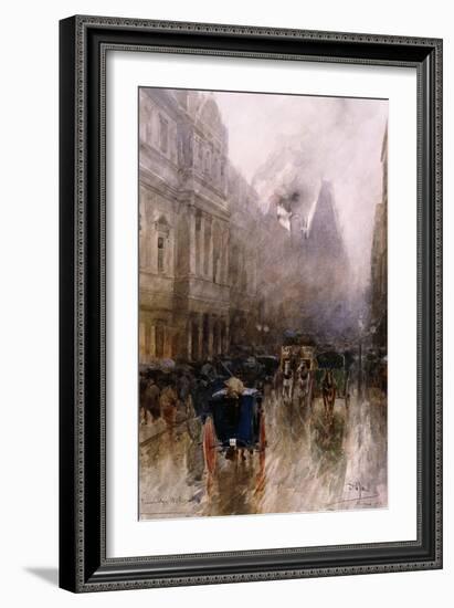 Piccadilly, London-Paolo Sala-Framed Giclee Print