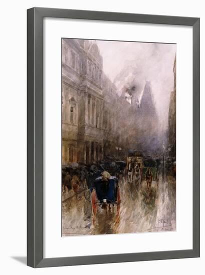 Piccadilly, London-Paolo Sala-Framed Giclee Print