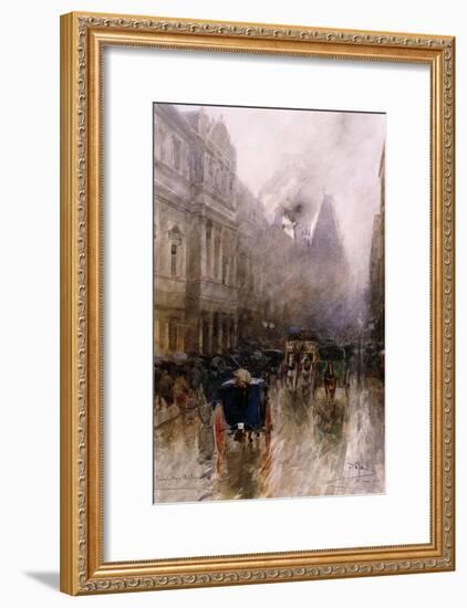 Piccadilly, London-Paolo Sala-Framed Giclee Print
