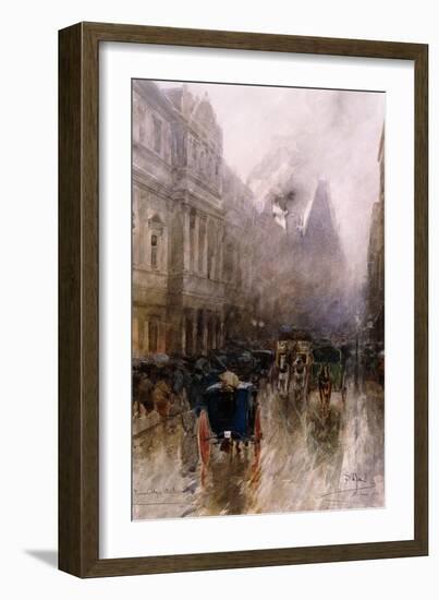 Piccadilly, London-Paolo Sala-Framed Giclee Print