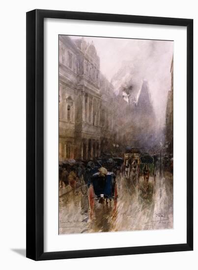 Piccadilly, London-Paolo Sala-Framed Giclee Print