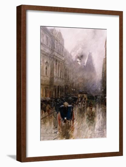 Piccadilly, London-Paolo Sala-Framed Giclee Print