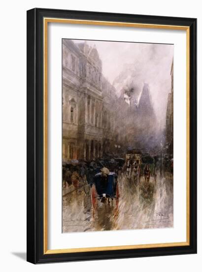 Piccadilly, London-Paolo Sala-Framed Giclee Print