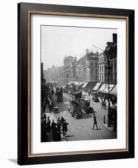 Piccadilly, London-English Photographer-Framed Giclee Print