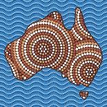 Aboriginal Abstract Art-Piccola-Art Print
