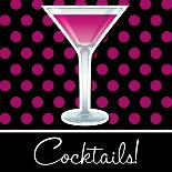 Cocktails!-Piccola-Framed Stretched Canvas