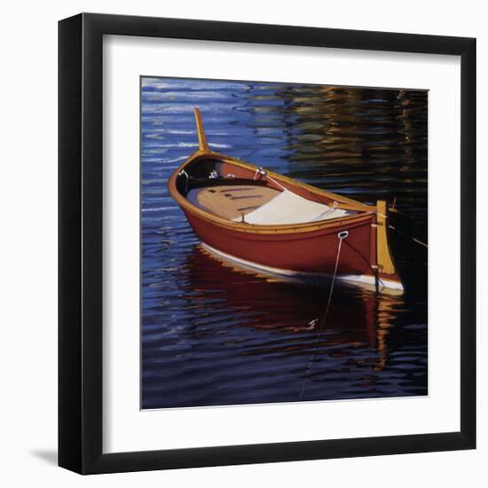 Piccolo Barca Rossa-Tom Swimm-Framed Giclee Print