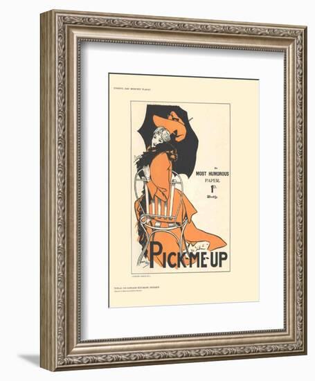 Pick-Me-Up-Leonard Raven-hill-Framed Collectable Print