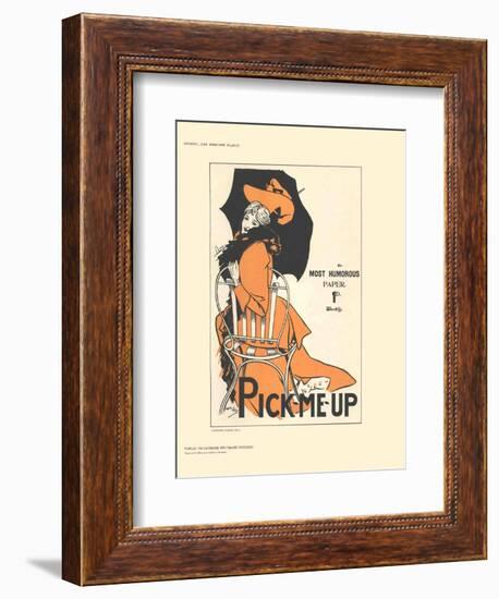 Pick-Me-Up-Leonard Raven-hill-Framed Collectable Print