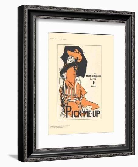 Pick-Me-Up-Leonard Raven-hill-Framed Collectable Print