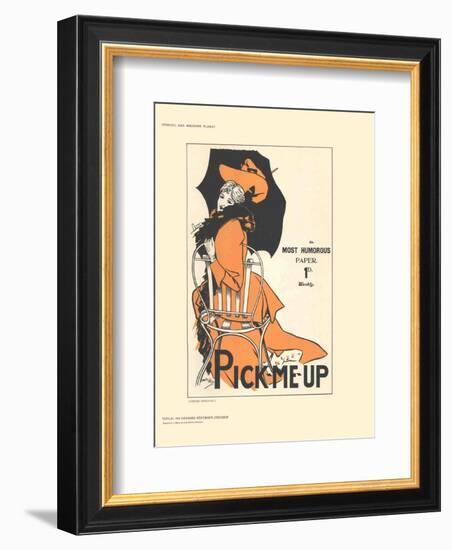 Pick-Me-Up-Leonard Raven-hill-Framed Collectable Print