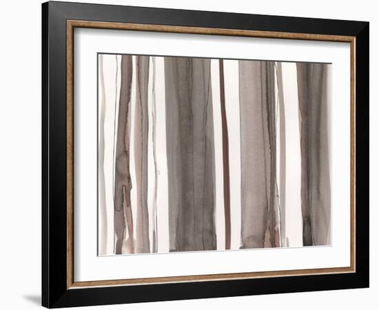 Picket Fence II-Samuel Dixon-Framed Art Print