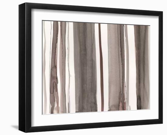 Picket Fence II-Samuel Dixon-Framed Art Print