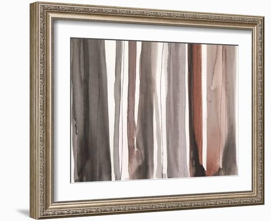 Picket Fence III-Samuel Dixon-Framed Art Print