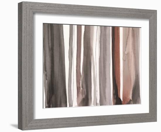 Picket Fence III-Samuel Dixon-Framed Art Print