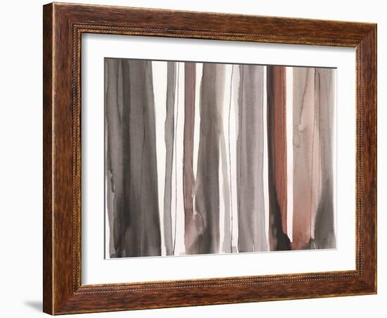 Picket Fence III-Samuel Dixon-Framed Art Print