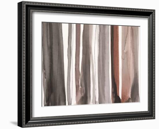Picket Fence III-Samuel Dixon-Framed Art Print