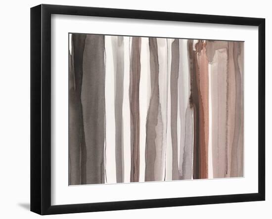 Picket Fence IV-Samuel Dixon-Framed Art Print