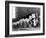 Picket Line of the Newspaper Guild of New York in 1950-null-Framed Photo