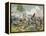 Pickett's Charge, Battle of Gettysburg in 1863-Charles Prosper Sainton-Framed Premier Image Canvas