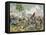 Pickett's Charge, Battle of Gettysburg in 1863-Charles Prosper Sainton-Framed Premier Image Canvas