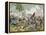 Pickett's Charge, Battle of Gettysburg in 1863-Charles Prosper Sainton-Framed Premier Image Canvas