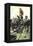 Pickett's Charge Reaching the Union Center at the Battle of Gettysburg, American Civil War-null-Framed Premier Image Canvas