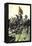 Pickett's Charge Reaching the Union Center at the Battle of Gettysburg, American Civil War-null-Framed Premier Image Canvas