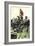 Pickett's Charge Reaching the Union Center at the Battle of Gettysburg, American Civil War-null-Framed Giclee Print