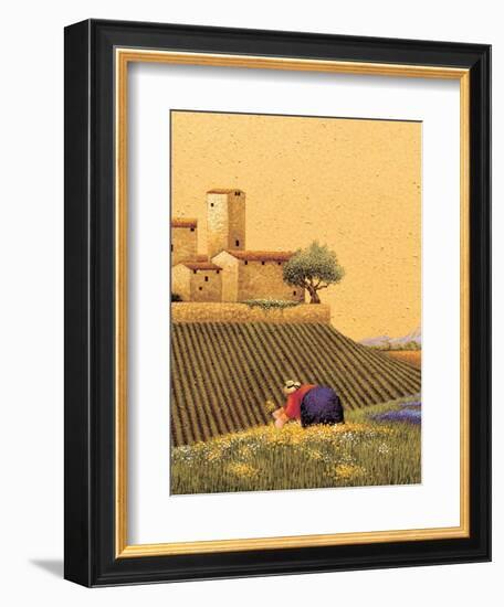 Picking a Bouquet-Lowell Herrero-Framed Art Print