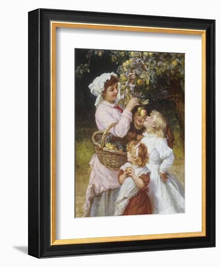 Picking Apples-Frederick Morgan-Framed Giclee Print