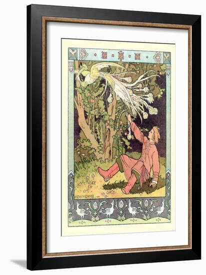 Picking Berries-Ivan Bilibin-Framed Art Print