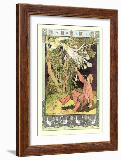 Picking Berries-Ivan Bilibin-Framed Art Print