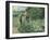 Picking Flowers, 1875-Pierre-Auguste Renoir-Framed Giclee Print