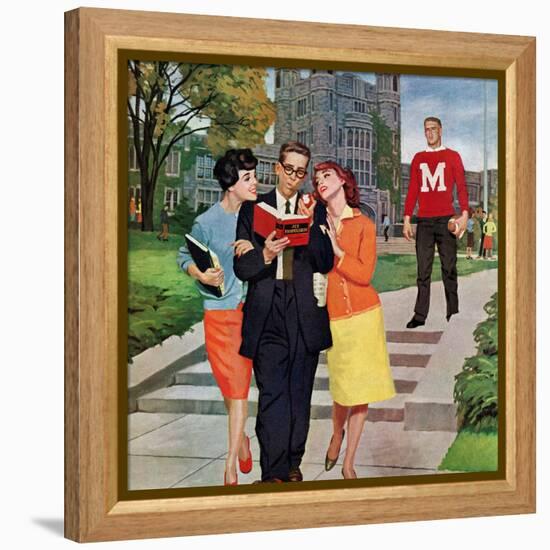 "Picking Poindexter", October 17, 1959-Richard Sargent-Framed Premier Image Canvas