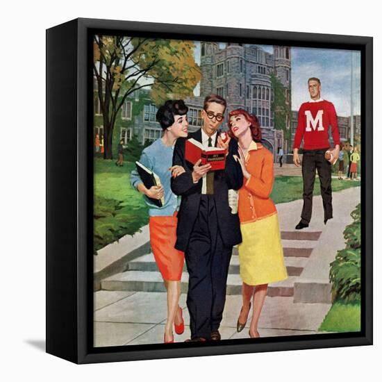 "Picking Poindexter", October 17, 1959-Richard Sargent-Framed Premier Image Canvas